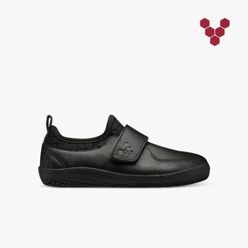 Vivobarefoot Primus School II Svart Joggesko Barn [2-UHOE]